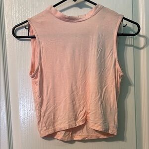 POL Peach Sleeveless Women's Top